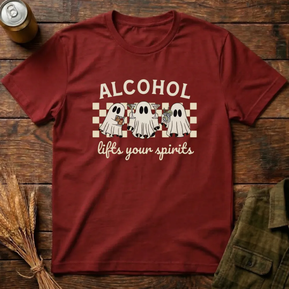 Lift Your Spirit Graphic Cotton T-Shirt