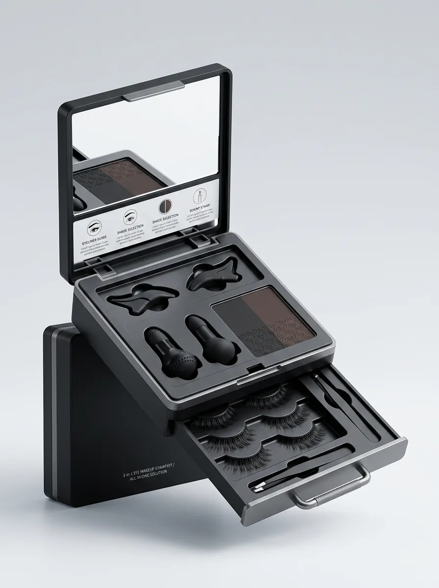 Modern 3-in-1 Eye Makeup Stamp Kit