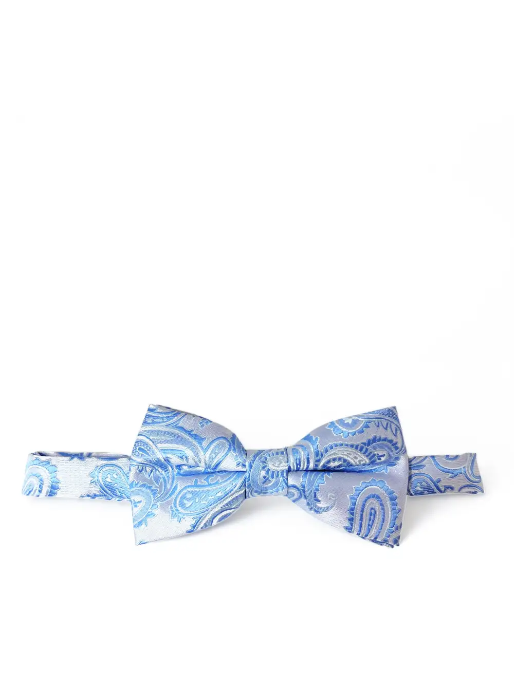 Timeless Paisley Polyester Bow Tie