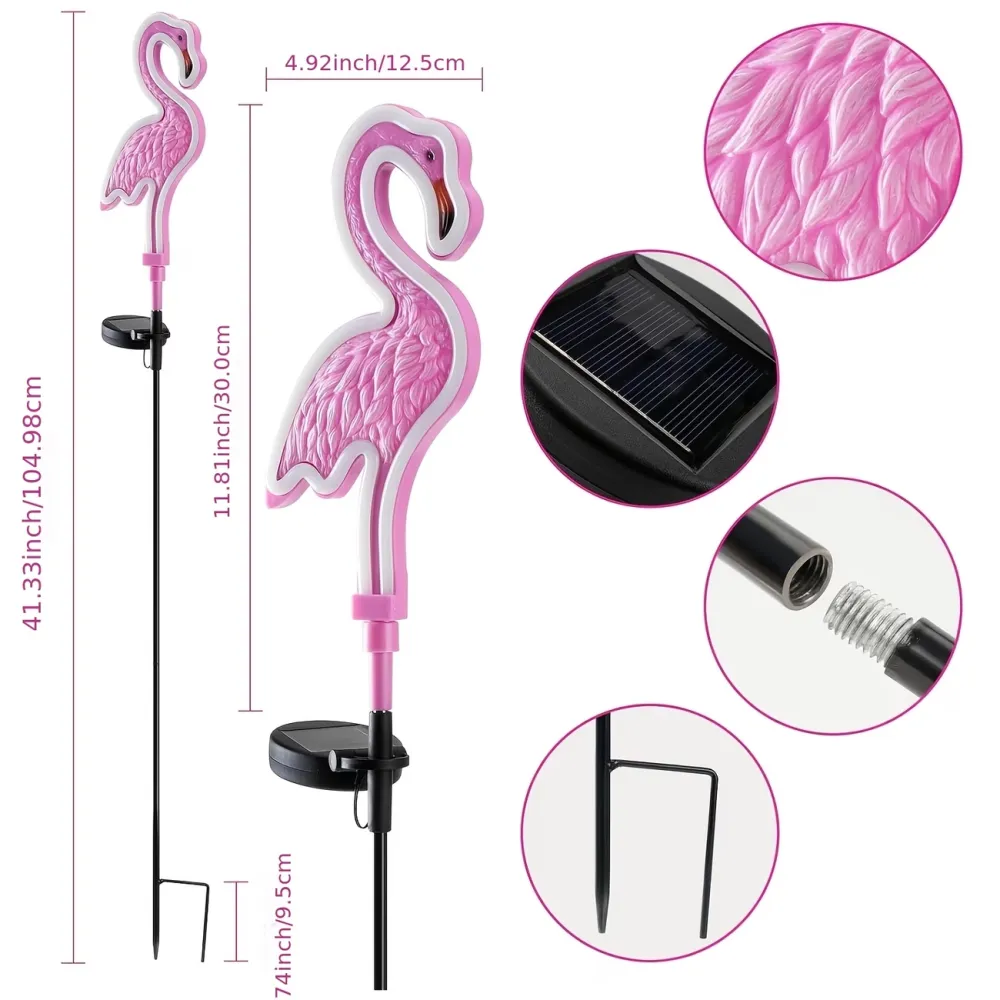 Waterproof Flamingo Garden Light