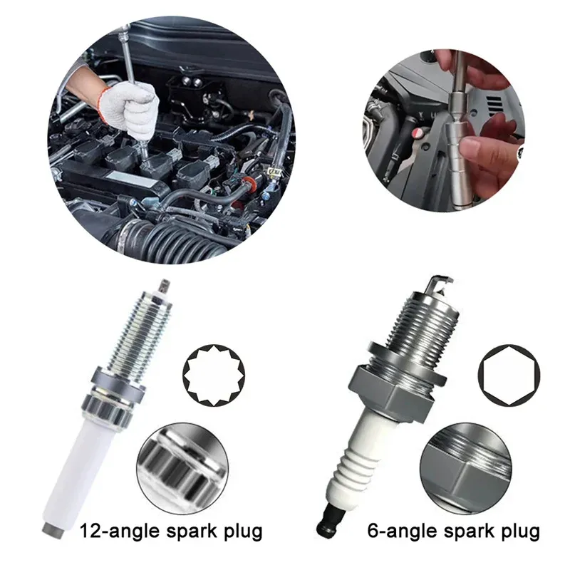 Spark Plug Socket Wrench for Auto Repair