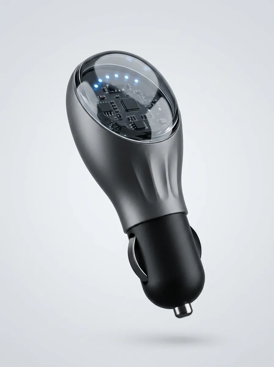 Circuit-Board Plug-In Car Fuel Saver for Vehicle Plug-In Setup