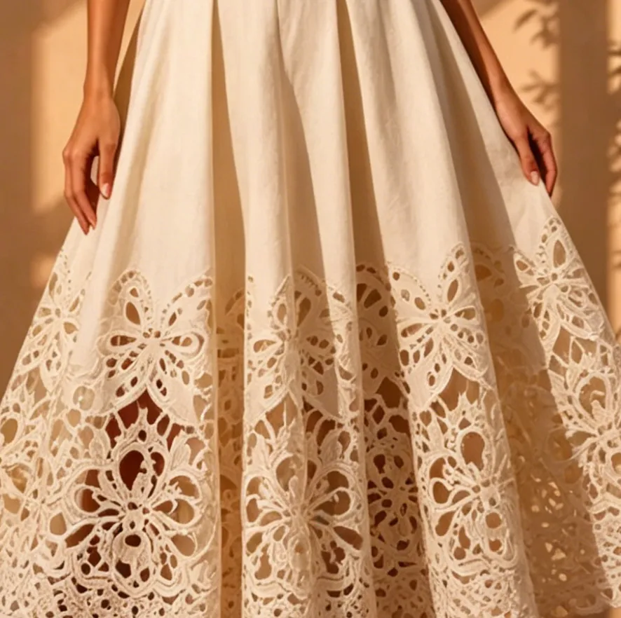 Zariah White Halter Dress Set