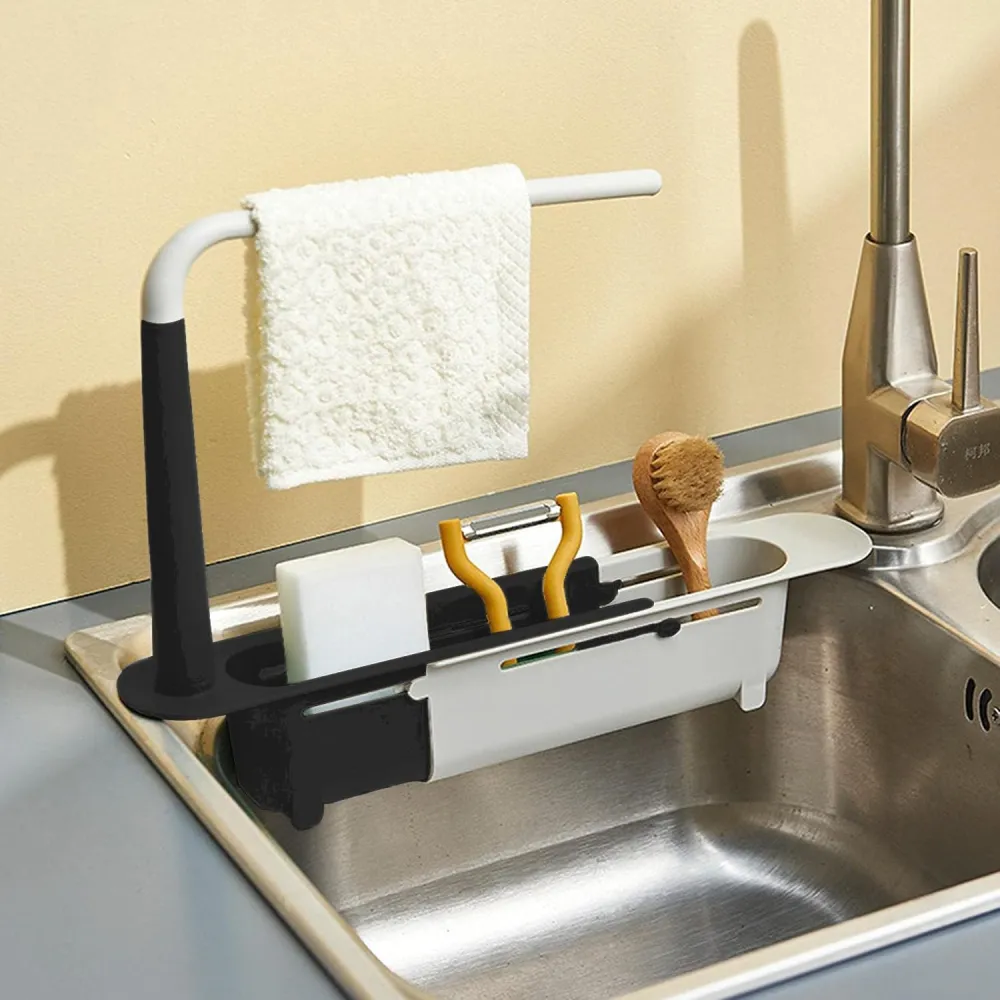 Adjustable Sink Organizer Rack