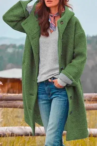Wool Relaxed Coat