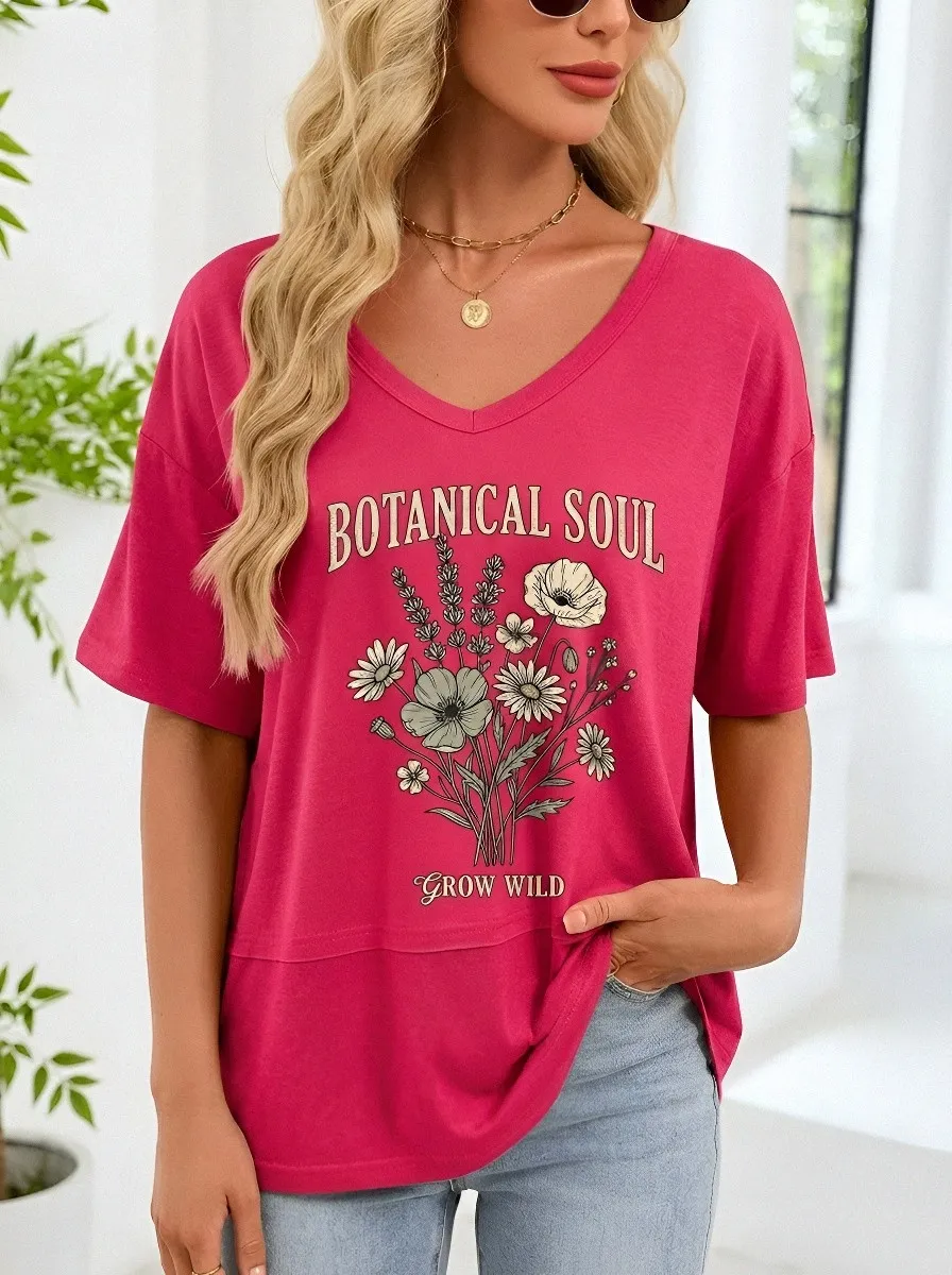 Botanical Soul Wildflower T-Shirt