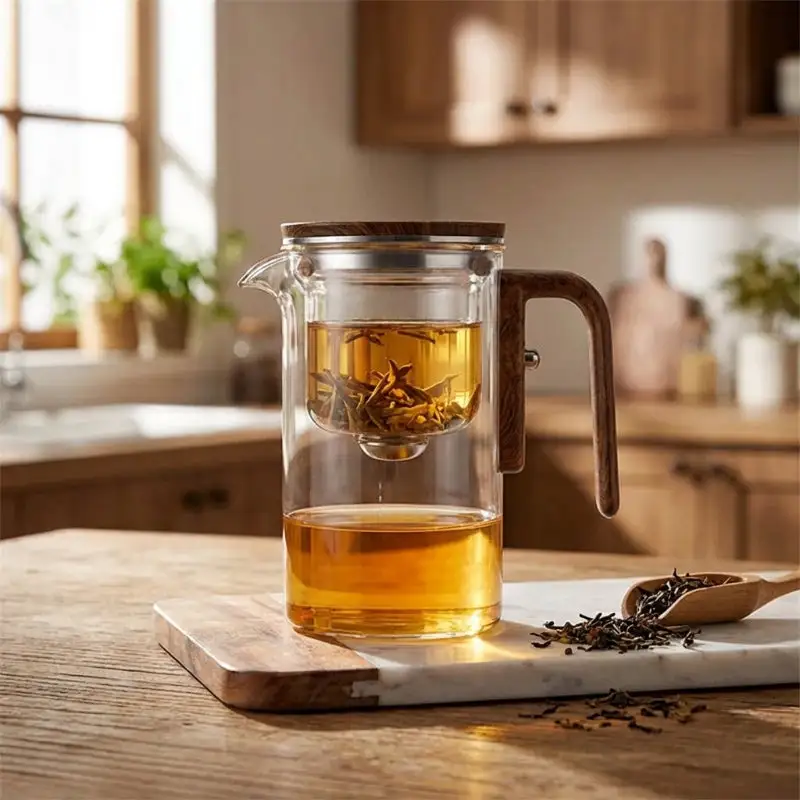 Glass Tea Infuser Teapot