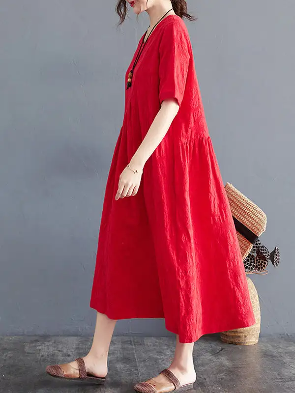 Cotton Everyday Flowing Dress