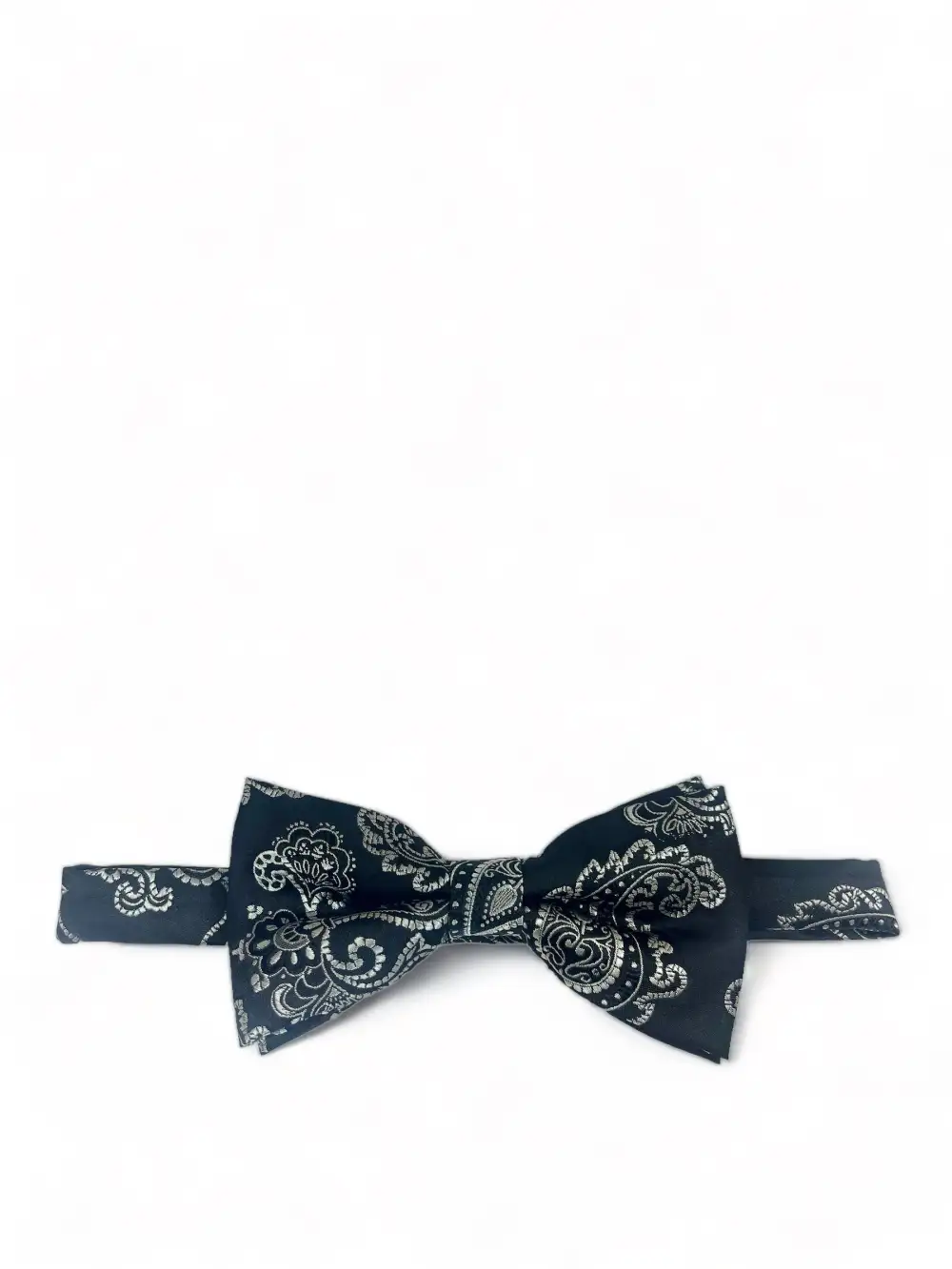 Dapper Tasteful Paisley Polyester Bow Tie