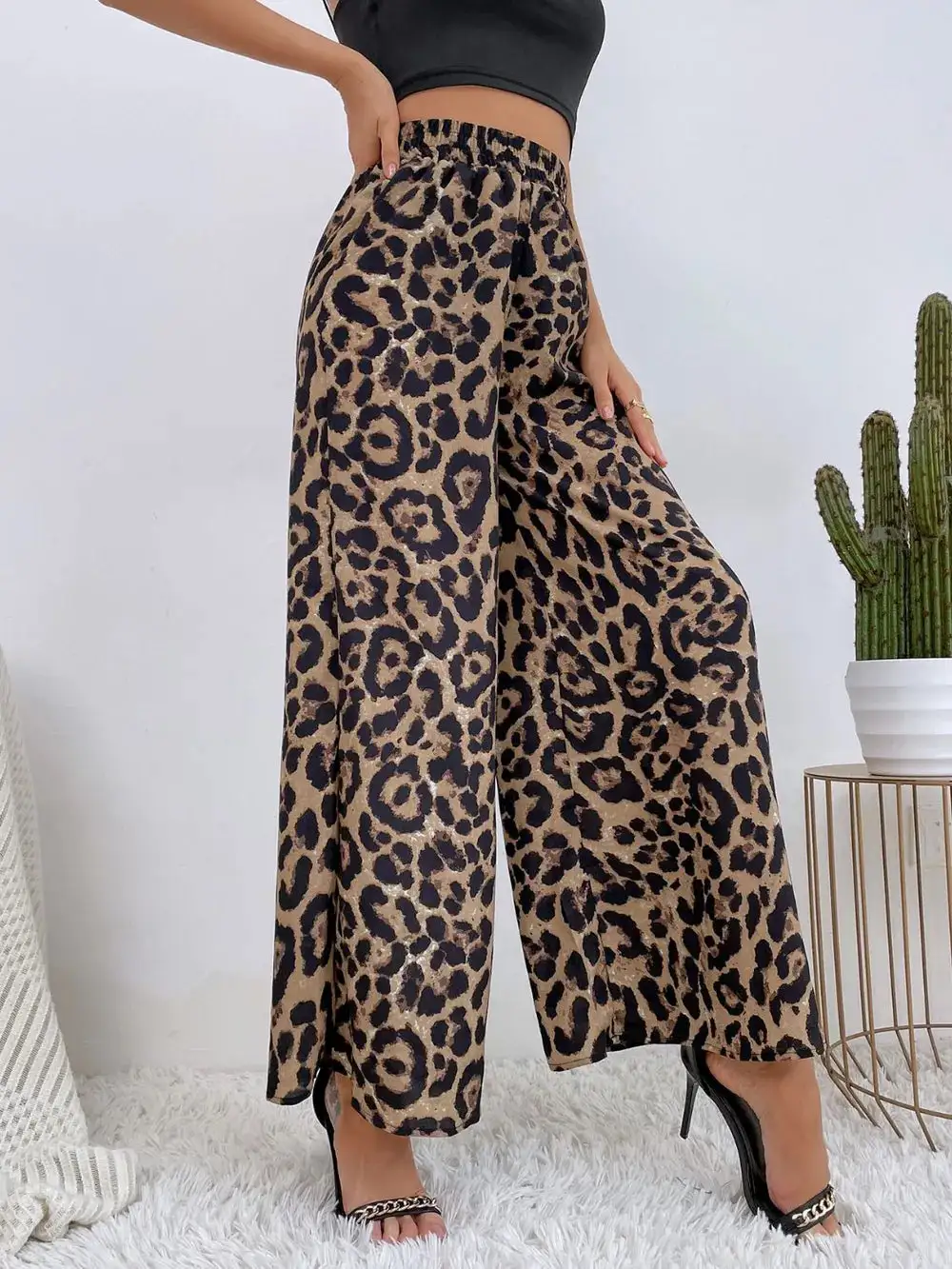 Everyday High Waist Wide Leg Pants