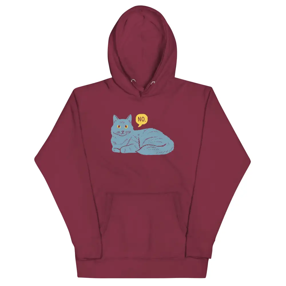 Cat Boundary Graphic Hoodie