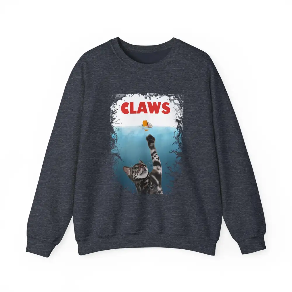Playful Cat Claws Crewneck Sweatshirt