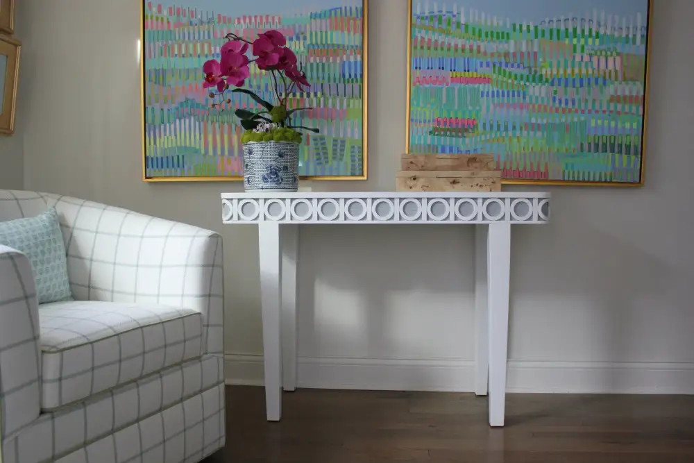Sculptural Console Table