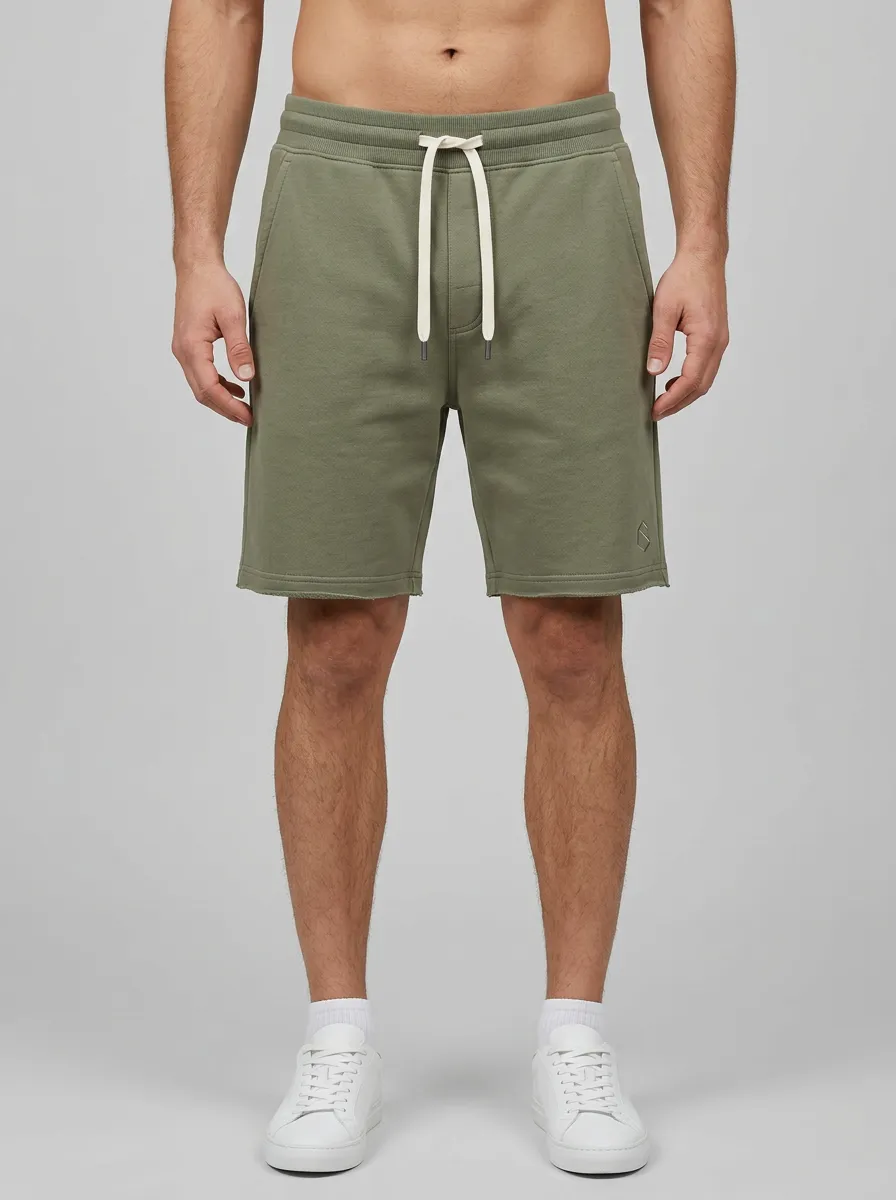 Men's Everyday Comfort Drawstring Casual Cotton Shorts