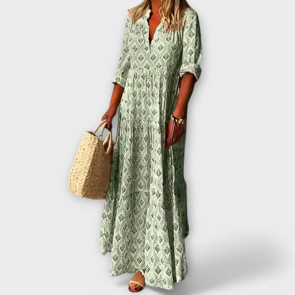 Flowing Relaxed Maxi Dress