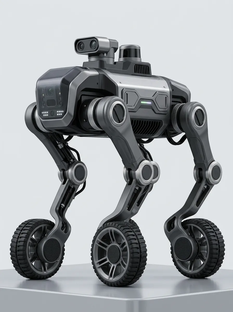 Electronic Robot Dog for Technology Model Display