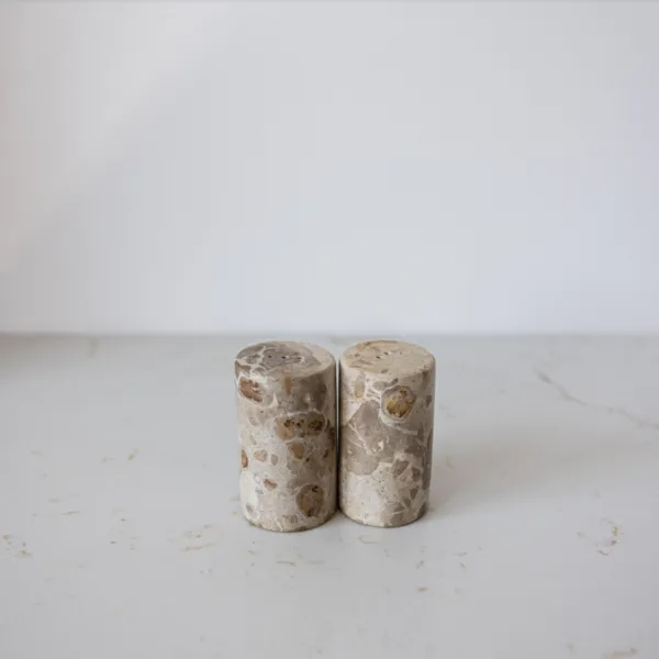 Modern Marble Detail Table Serving Piece