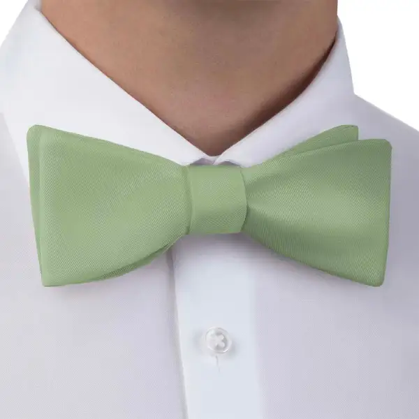Festive Solid Motif Bow Tie