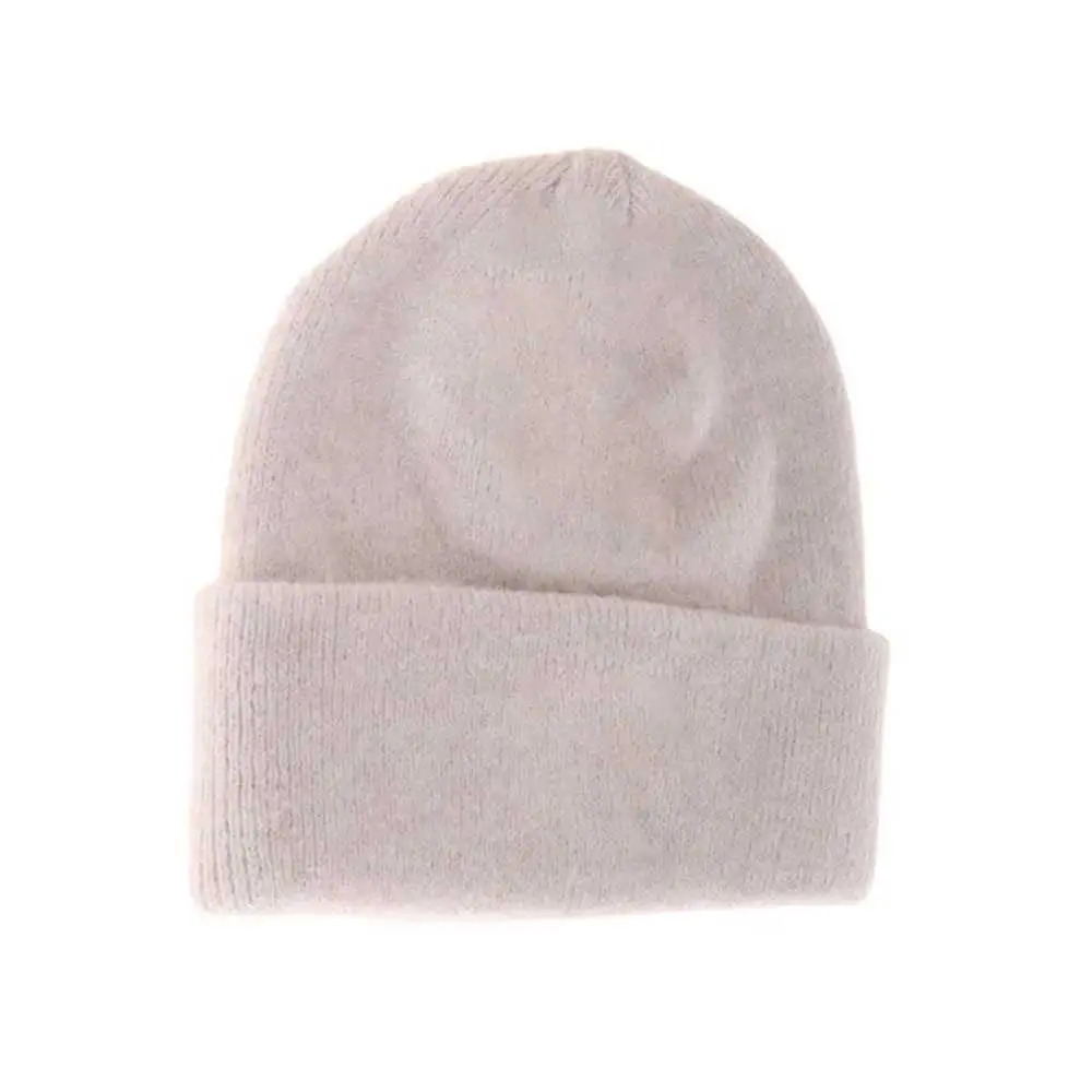 Kids Soft Ribbed Leather Patch Beanie