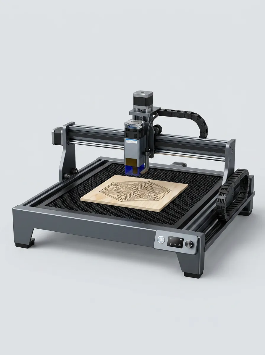 Woodworking Desktop Laser Cutting and Engraving Machine