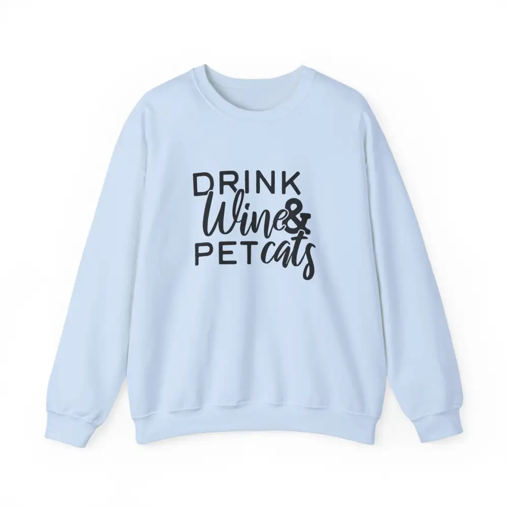 Cat Graphic Crewneck Sweatshirt