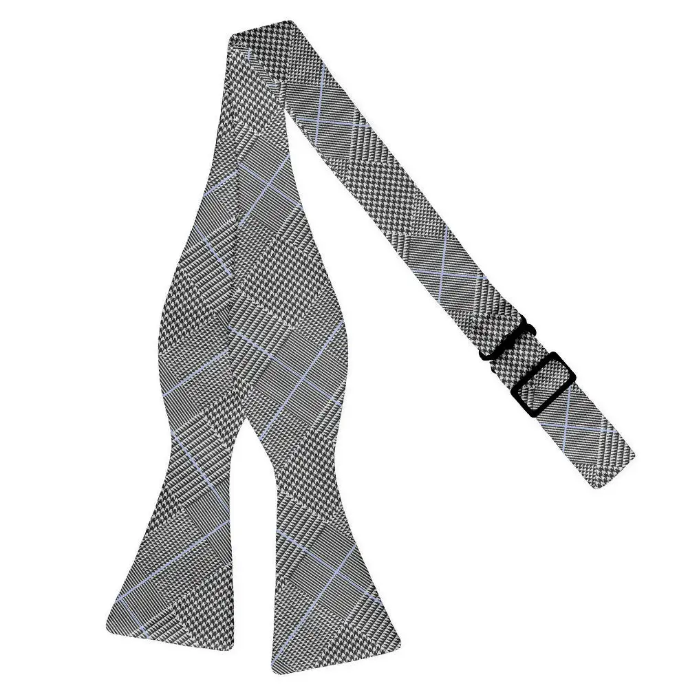 Jezebel Plaid Motif Bow Tie