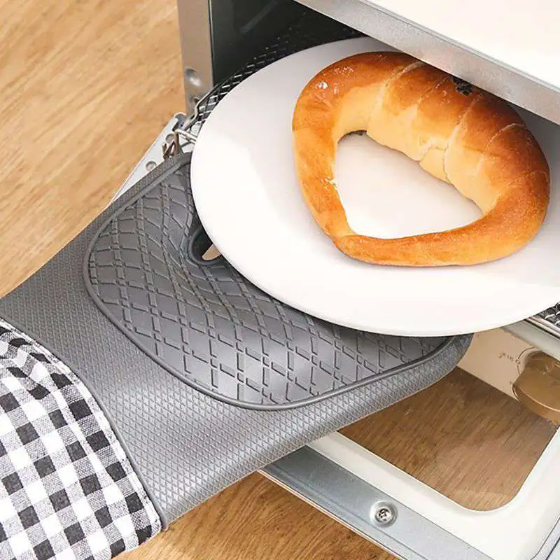 Single Oven Gloves Silicone Gloves High Temperature
