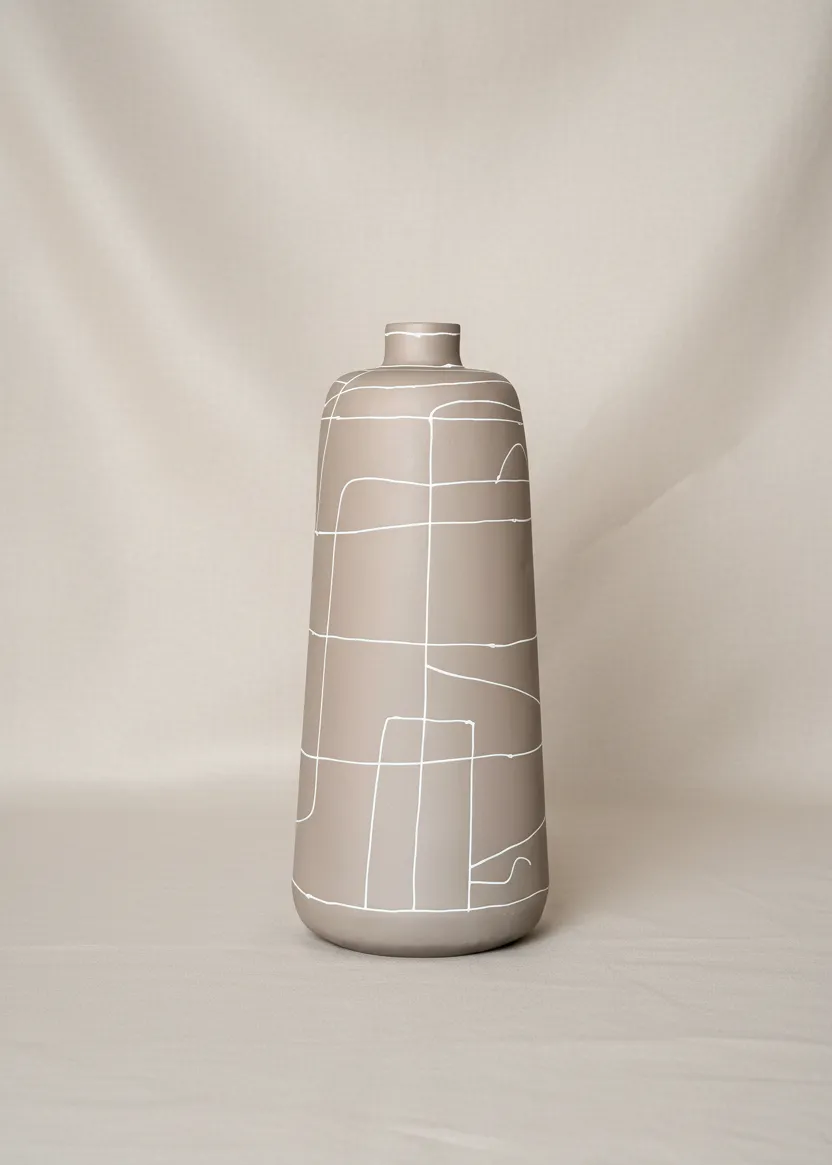 Vase Beige Large