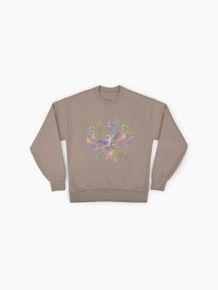 Mythical Winged Goddess Art Sweatshirt