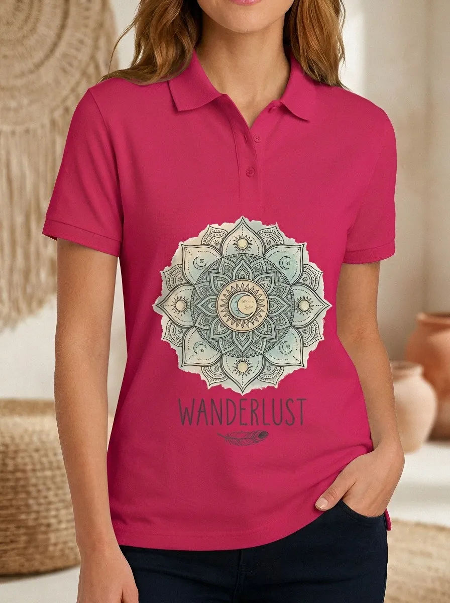 Mandala Feather Casual Shirt