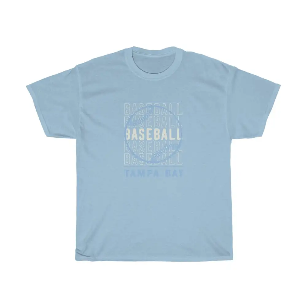 Baseball Tampa Bay with Baseball Graphic T-Shirt