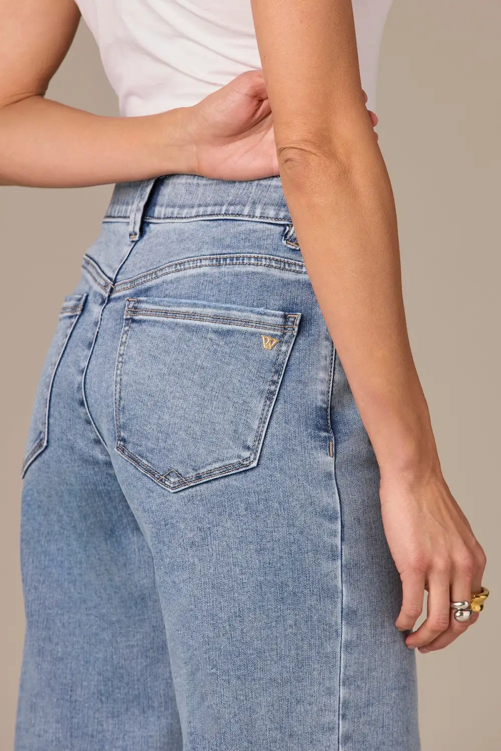 Everyday High Rise Wide Leg Jeans
