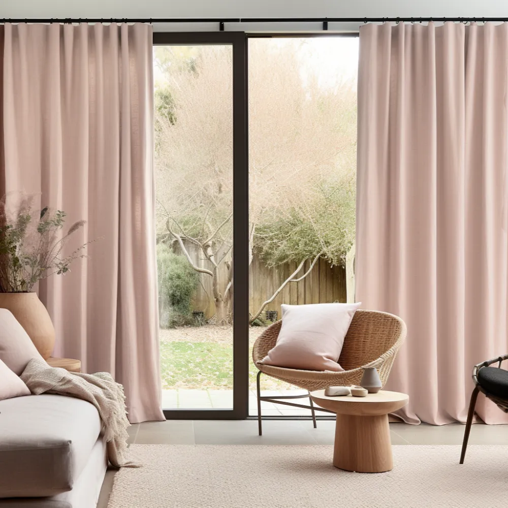 S-Fold Blackout Curtain Panel