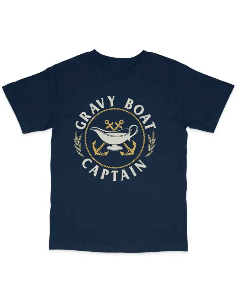 Gravy Captain Graphic Cotton Tee