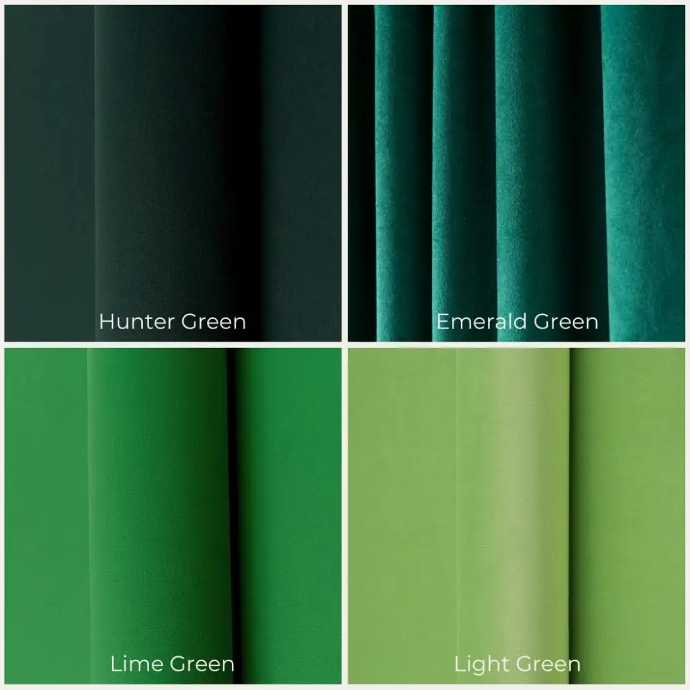 Velvet Tab Top Curtain Panel