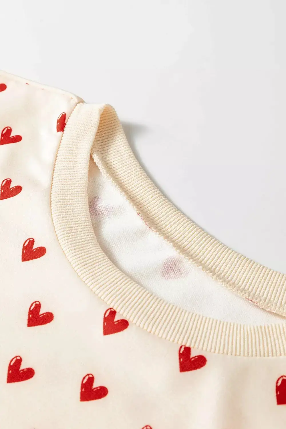 Round Neck Printed Sweatshirt