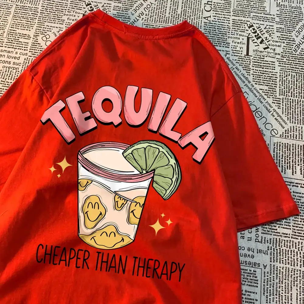 Tequila Graphic Cotton T-Shirt