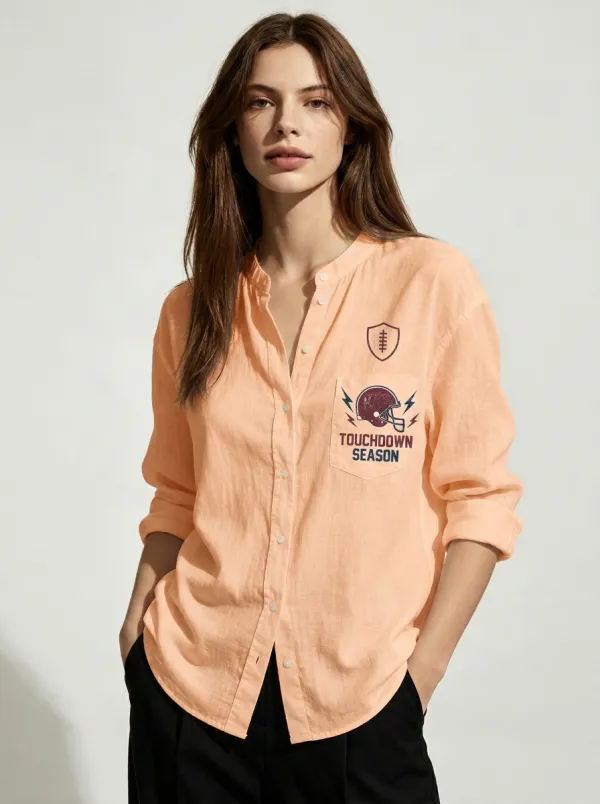 Football Graphic Casual Shirt