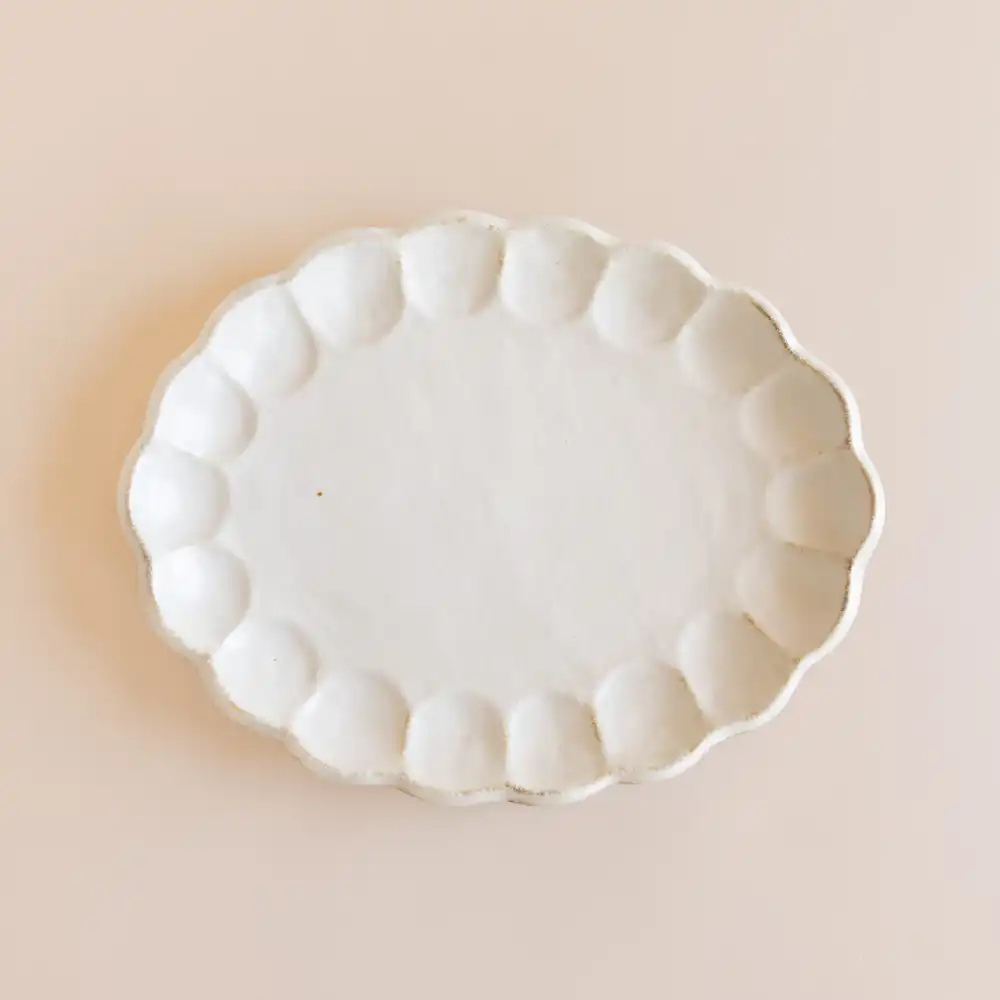 Oval Ceramic Serving Platter