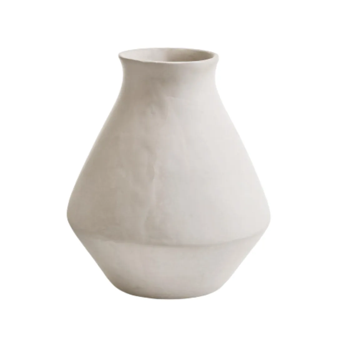 Elegant Paper Mache Decorative Table Vase