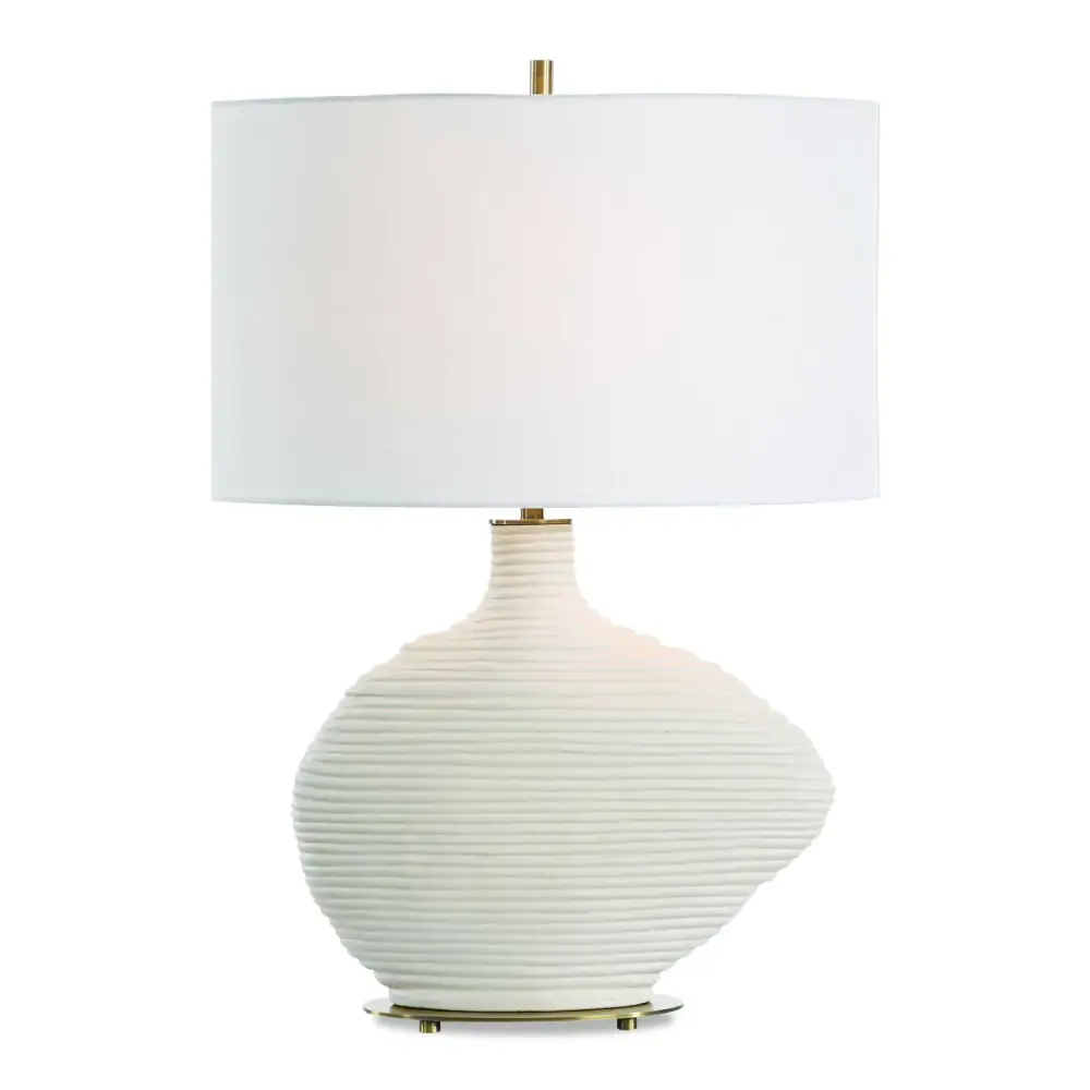 Ceramic Organic-Shaped Table Lamp