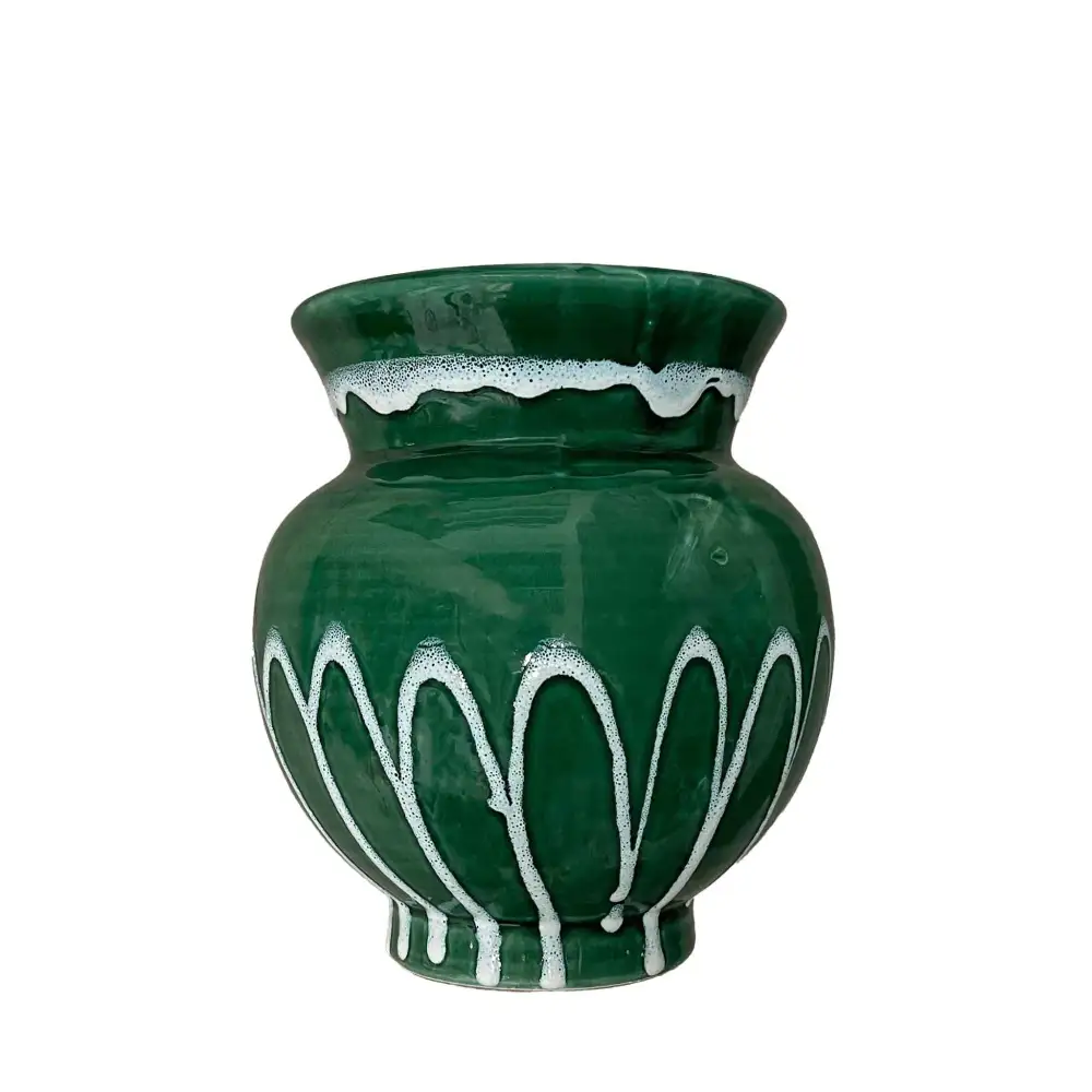 Coastal-Inspired Ceramic Vase