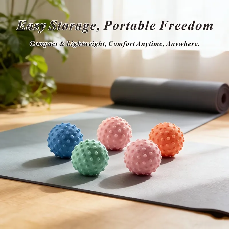 2Pcs Textured Massage Ball