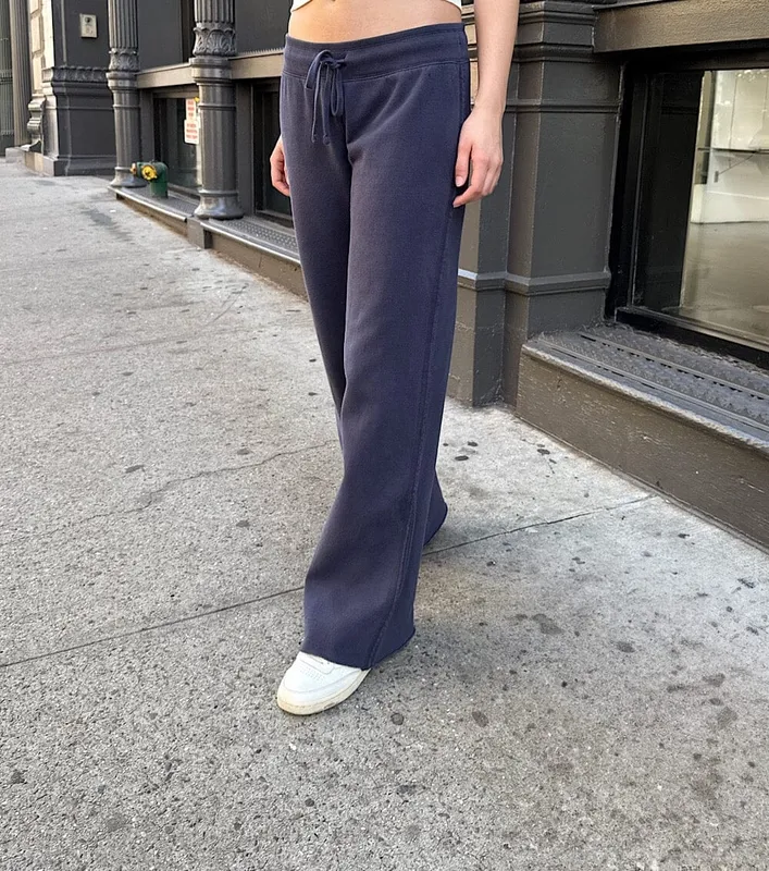Black Flare Leg Pants
