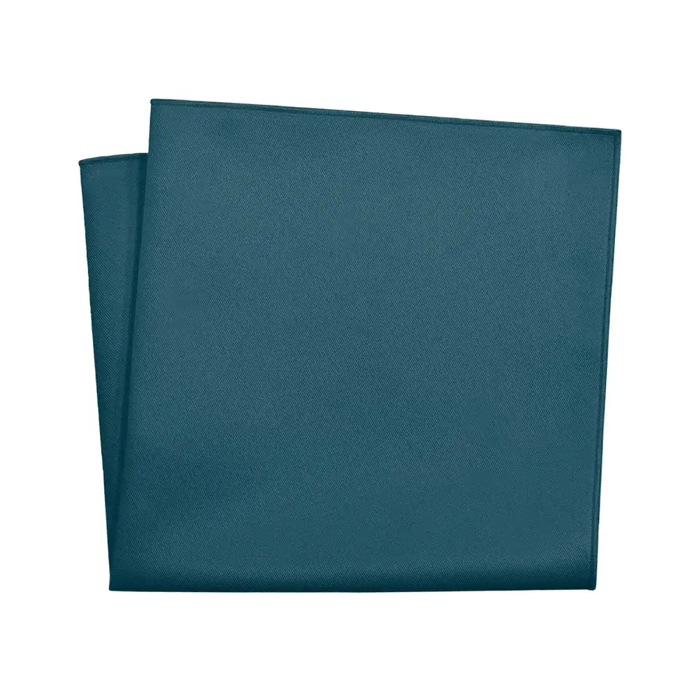 Sophisticated Tailored Solid Pocket Square