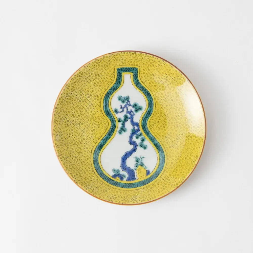 Round Pine Side Plate