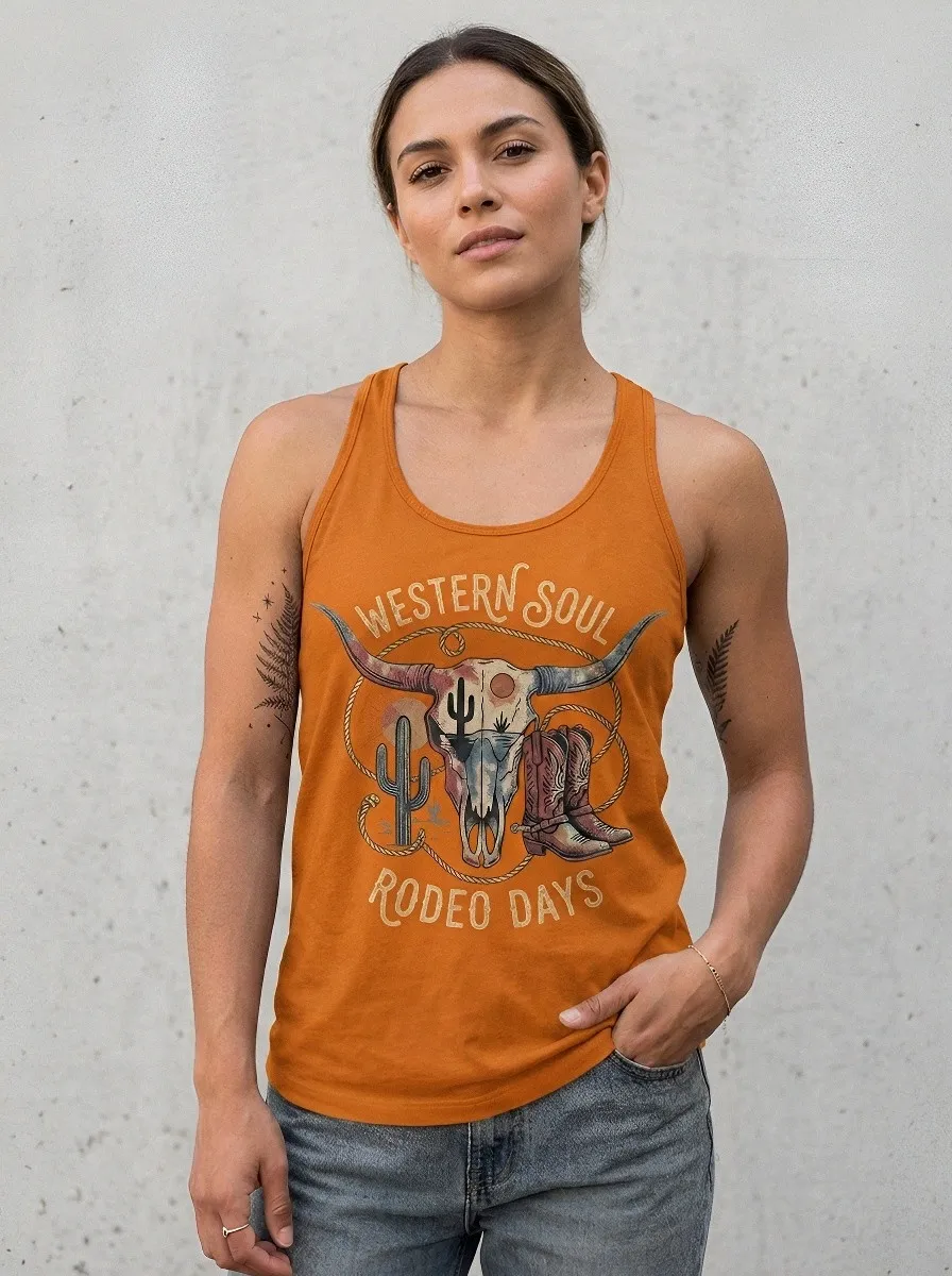 Western Soul Rodeo Tank Top
