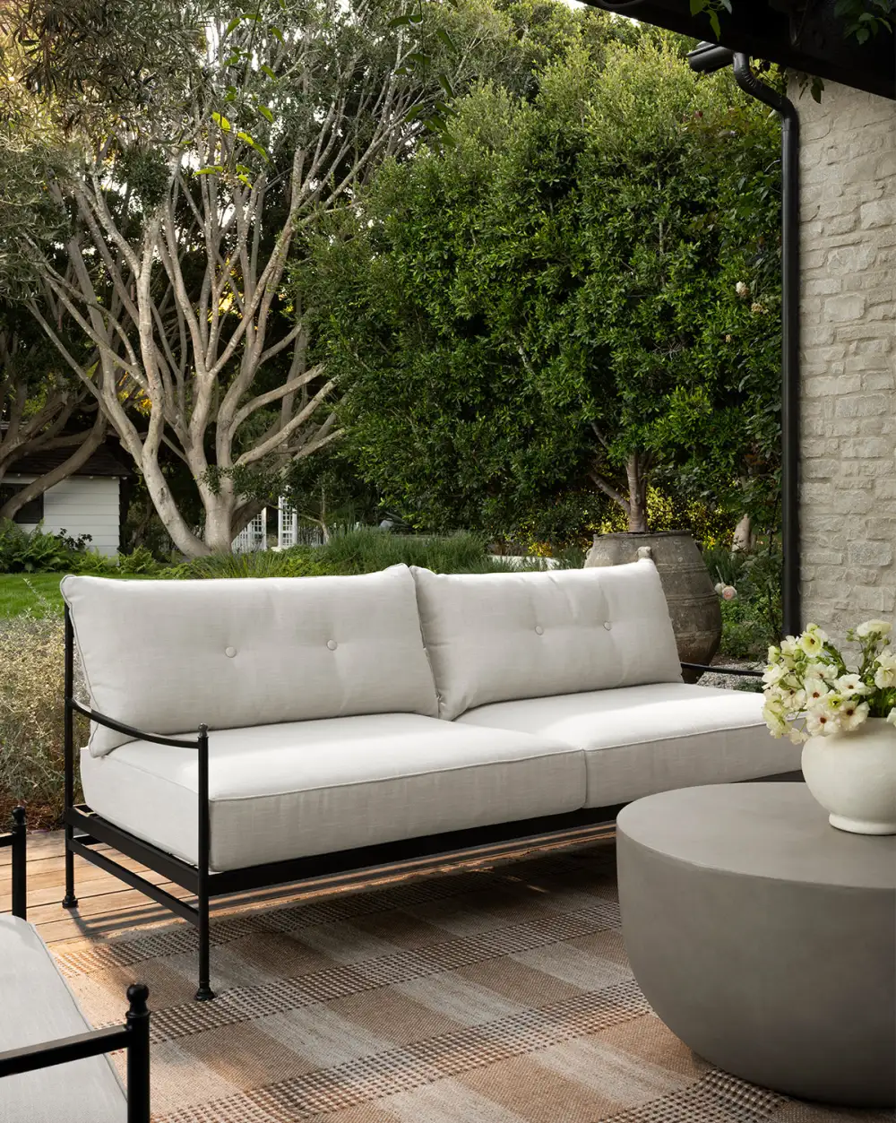 Outdoor Aluminum Sofa