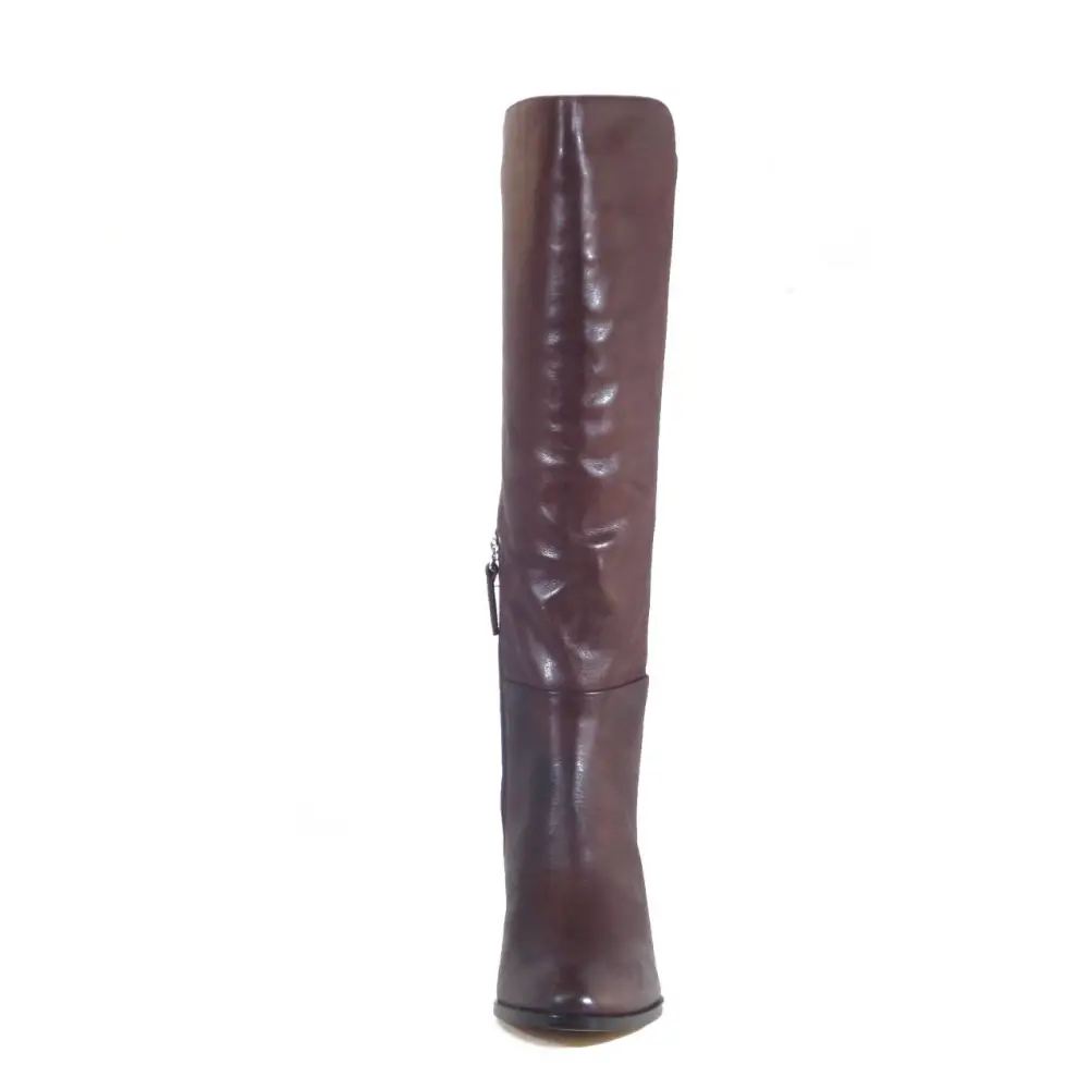 Leather Over the Knee Boots