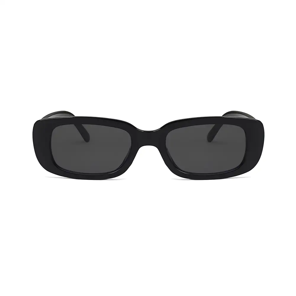Relaxed Rectangular Photochromic Uv Protective Anti Reflective Fashion Sunglasses